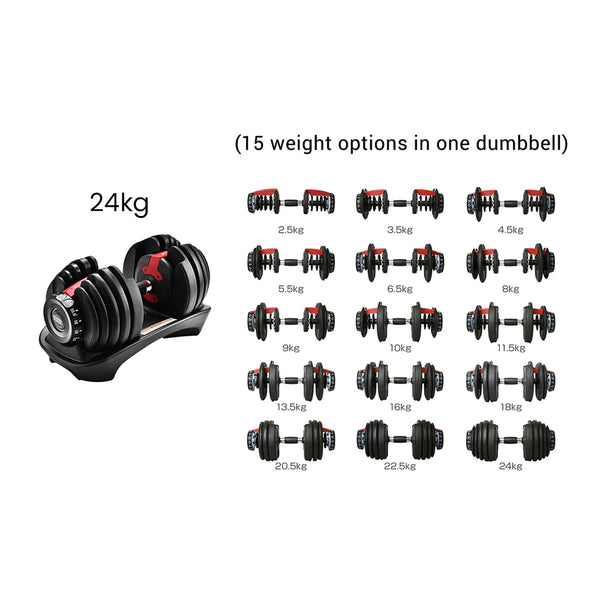 Buy Adjustable Dumbbell Online at Best Price Fitspace